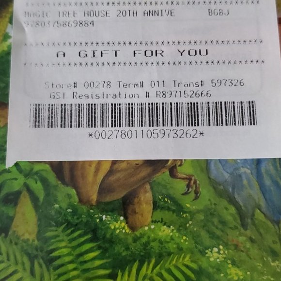 Magic Tree House #1 Dinosaurs Before Dark- Full color Edition Hard Cover Novel - Picture 8 of 8